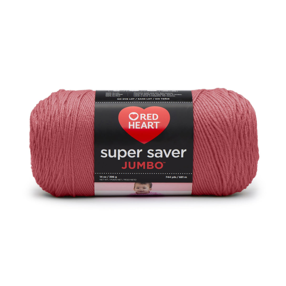 Red Heart® Super Saver® Jumbo #4 Medium Acrylic Yarn, 744 Yards