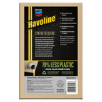 2 pack) Chevron Havoline Synthetic Blend Motor Oil 5W-20, 6 Quart, Smart Change Box