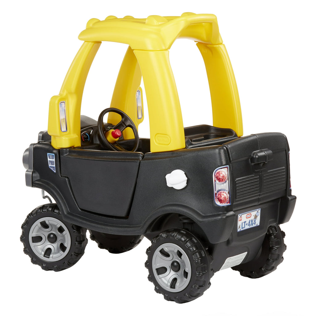 Little Tikes Cozy Truck Black Ride on Vehicle for Kids Aged 18 Months to 5 Years