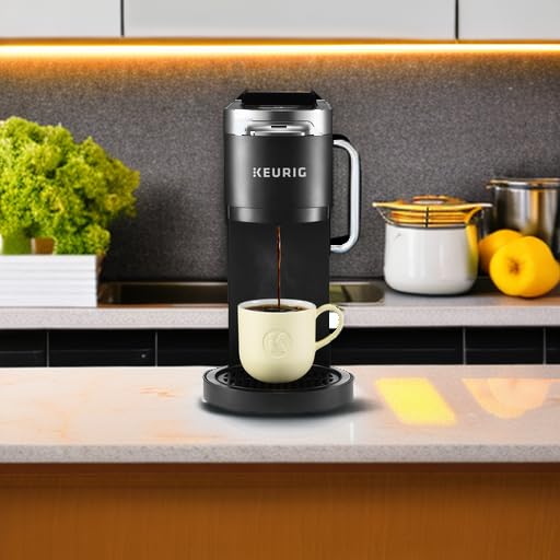 Keurig Single Serve & Carafe Coffee Maker, 60 oz Water Reservoir, 12-Cup Thermal Carafe - K-Duo Plus