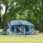 Ozark Trail Dark Rest Instant Cabin Tent, 10-Person, Gray, 14 ft x 10 ft - WMT-141078D