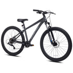 Ozark Trail Timber 27.5 in Mountain Bike, Small Frame, Fits Riders 5 ft 0 in-5 ft 6 in, Black, Adult, Unisex