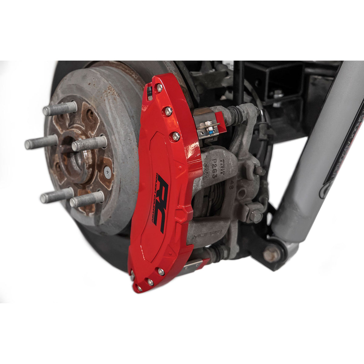 Rough Country Brake Caliper Covers for 2019-2026 Chevy/GMC 1500 - 71106A