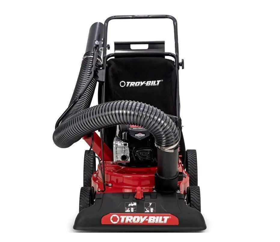 Troy-Bilt Gas Powered Chipper Shredder Vacuum, 24 in Vacuum Width, 1.5 in Chipping Capacity - CSV060B