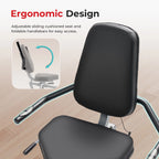Sunny Health & Fitness Smart Magnetic Recumbent Bike With Hand Cycle - SF-RB423034