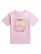 Hello Kitty Animal Print Girls Short Sleeve Graphic T-Shirt, Sizes 4-16