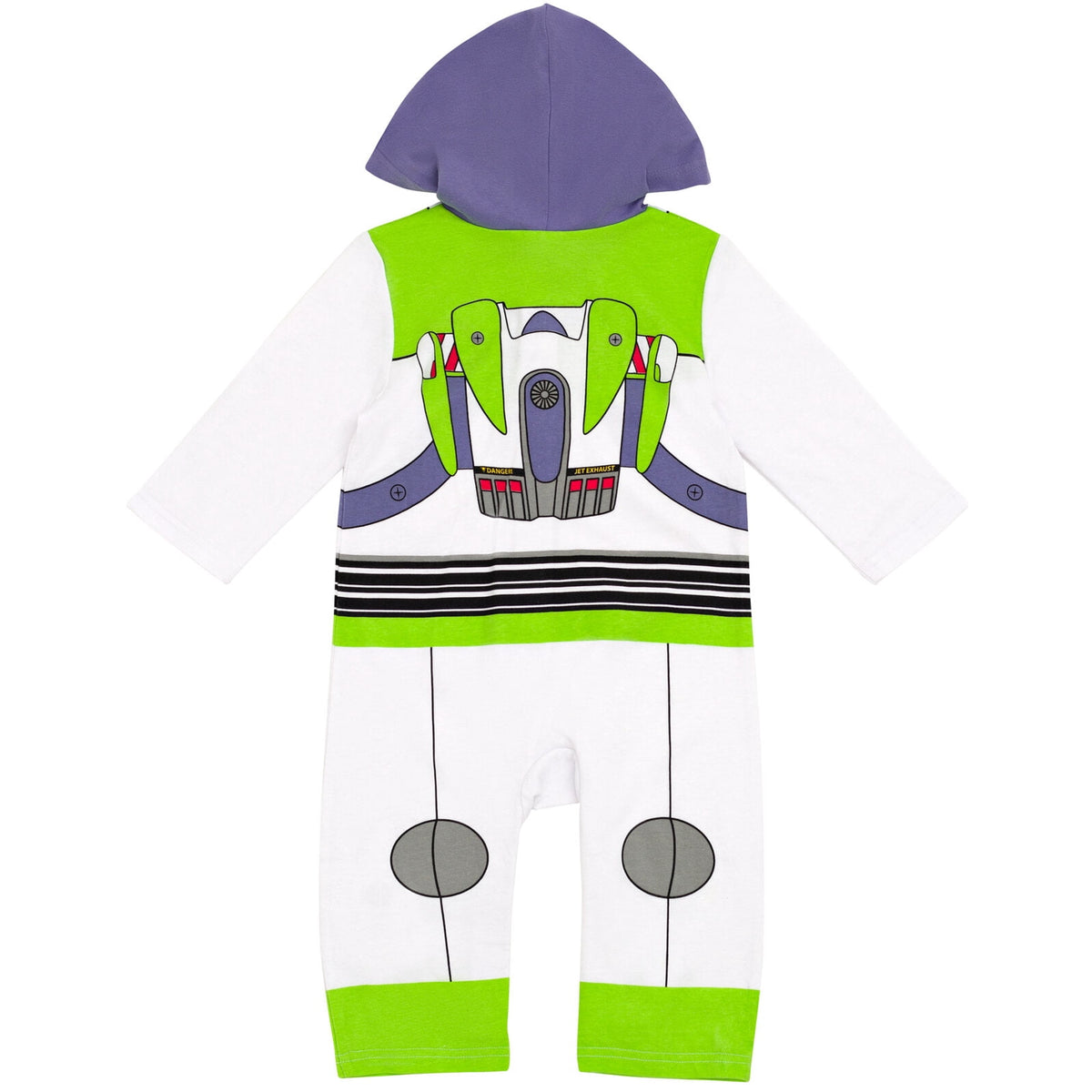 Disney Pixar Toy Story Buzz Lightyear Toddler Boys Zip Up Cosplay Coverall Infant to Little Kid