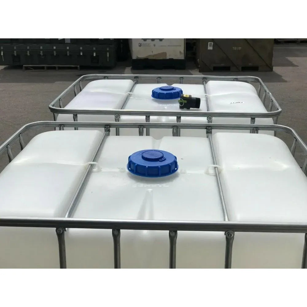 Schutz 330 Gallon Food Grade IBC Water Barrel/Drum