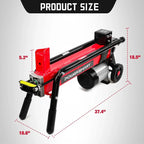 PowerSmart 7-Ton Electric Log Splitter, 15 Amp, 3500 RPM - DB6407