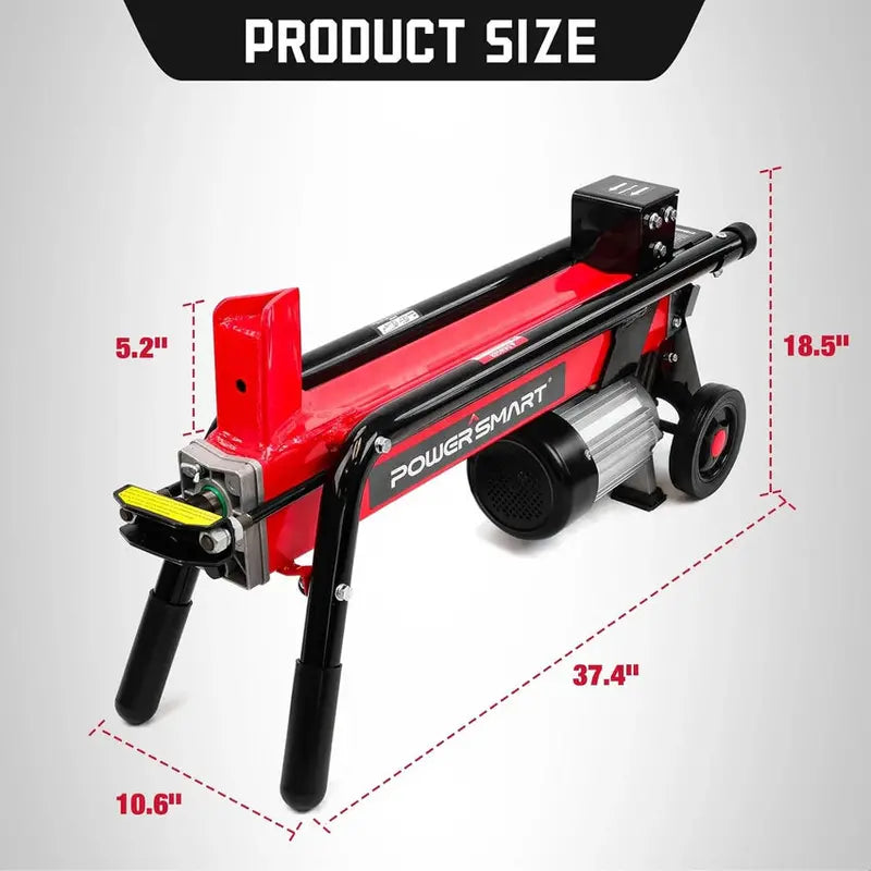 PowerSmart 7-Ton Electric Log Splitter, 15 Amp, 3500 RPM - DB6407