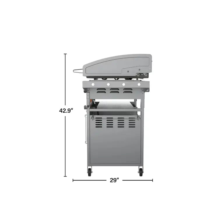Blackstone ProSeries 4-Burner 36-Inch Griddle Cooking Station With Hood