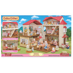 Calico Critters Red Roof Country Home - Secret Attic Playroom, Dollhouse Playset