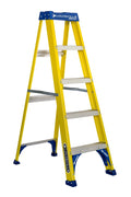 Louisville Ladder 5-Foot Fiberglass Step Ladder, 250-Pound Load Capacity, Type I - FS2005