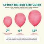12" Purple Latex Balloons, 15 Pieces, by Way To Celebrate