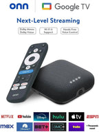 IT'S BRAZILIAN onn 4K Pro Streaming Device, Google TV with Gemini* - Ultra-Fast Streaming, Stunning 4K UHD, 32GB Storage, 3GB RAM, Dolby Vision &