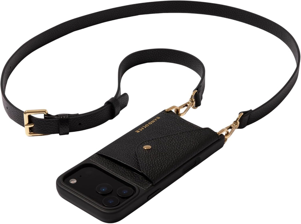 Bandolier Hailey Chrome Leather Crossbody Compatible With iPhone 18 Pro Max