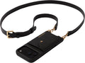 Bandolier Hailey Chrome Leather Crossbody Compatible With iPhone 18 Pro Max