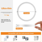 8PACK LED Flush Mount Ceiling Light Fixture, 3000K-4000K-6500K & 100W Equivalent Modern Kitchen Recessed Ceiling Lamp 15W 1500Lm 7.5 Inch Closet
