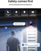 REOLINK TrackMix PoE Dual-Lens PTZ Security Camera 6X Hybrid Zoom Tracking