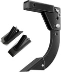 Hitch Mounted Trencher Fits 3 Point Hitch, Heavy Duty Subsoiler, Hitch Lawn Ripper for ATV/UTV Tractor, Updated Adjustable 16" Trenching Shank Plow