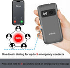 artfone G3 Flip Phone Unlocked for Seniors, 4G Volte Basic Phone, 2.4" Screen, SOS Button, Speed Dial, Hans-Free, Big Buttons, Bluetooth, Camera, FM