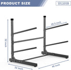 WALMANN Garage Kayak Rack, Heavy-Duty Freestanding Kayak Stand