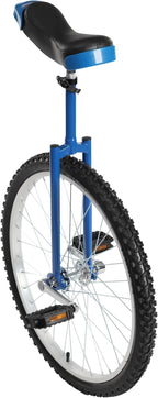 DYNAMI Unicycle with Excellent Steel Frame,Leakproof Tire,Adjustable Height,Curved PU Seat,Mute Bearing,Anti-Slip Designs,for Outdoor Sports Fitness