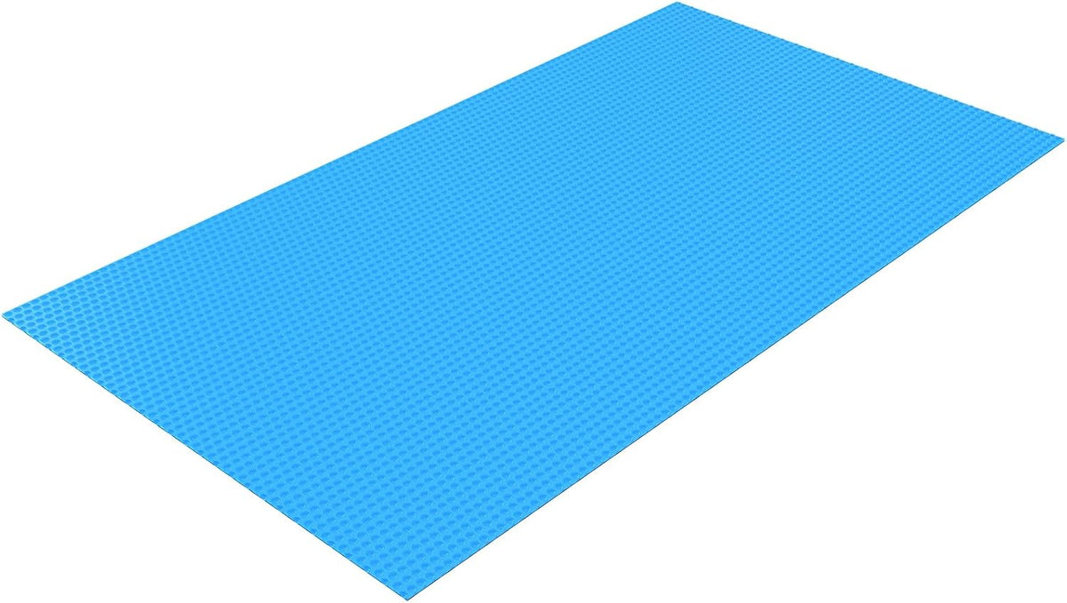 VEVOR Solar Pool Cover, 24 x 12 ft Rectangle Solar Cover 16 mil for Pools, Inground Above Ground Swimming Pool Solar Blanket with Bubble, Heat