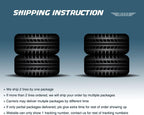 Heavy Duty Trailer Tire ST205/75R15 10-Ply Load Range E 110M, Set2