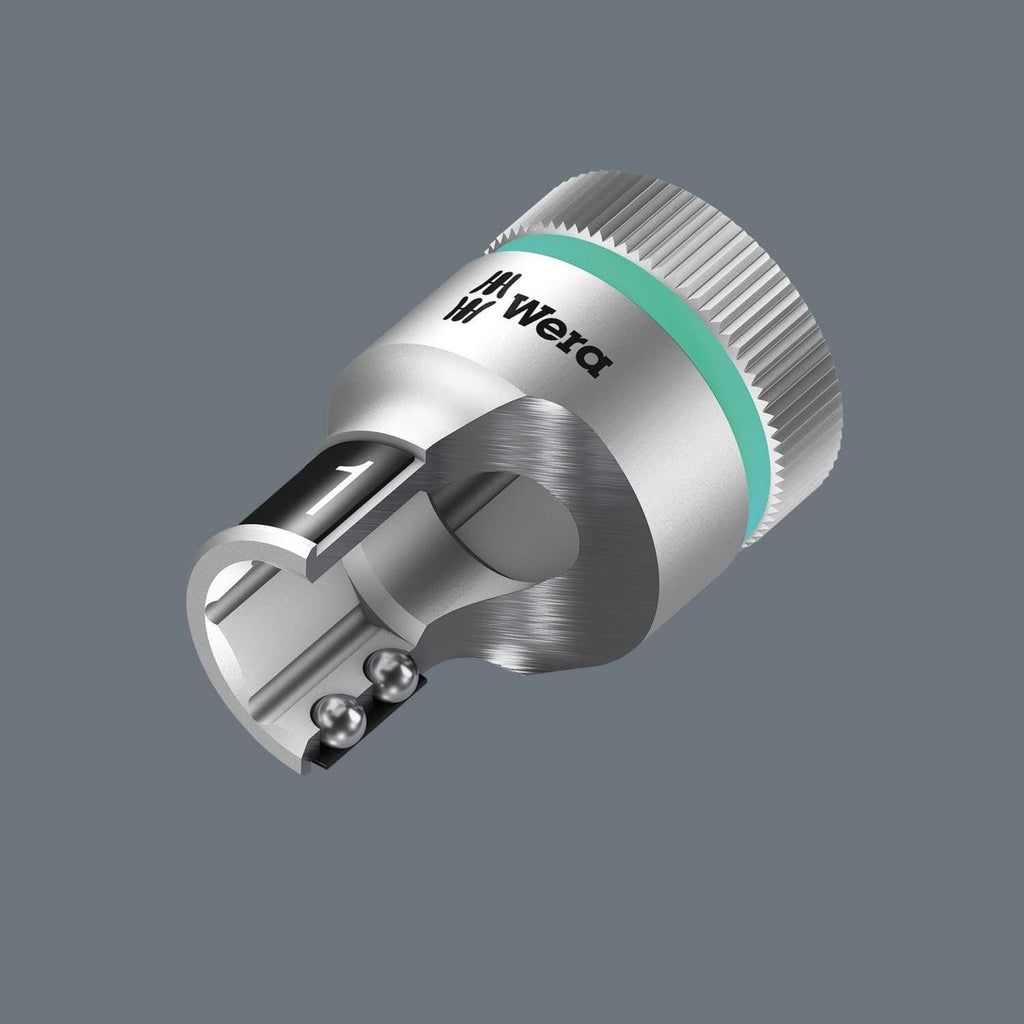 Wera 05003755001 8100 SA ALL-IN ZYKLOP SPEED RATCHET SET 1/4" DRIVE WITH HOLDING FUNCTION METRIC 42 PIECES