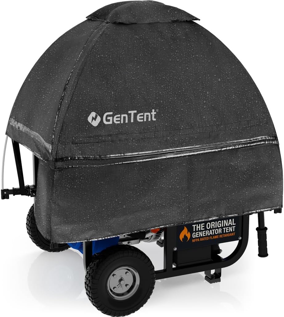 GenTent Universal Open Frame Generator Tent, Black, Original - Standard