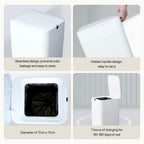 Airdeer L2 Automatic Trash Can, 8 Gallon Self Sealing and Self-Changing Smart Trash Can, Motion Sensor, Touchless Garbage can with lid for Kitchen