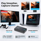 AVerMedia GC311G2 USB-C Game Capture Card, 1080p60, 4K60 HDR Pass-Through