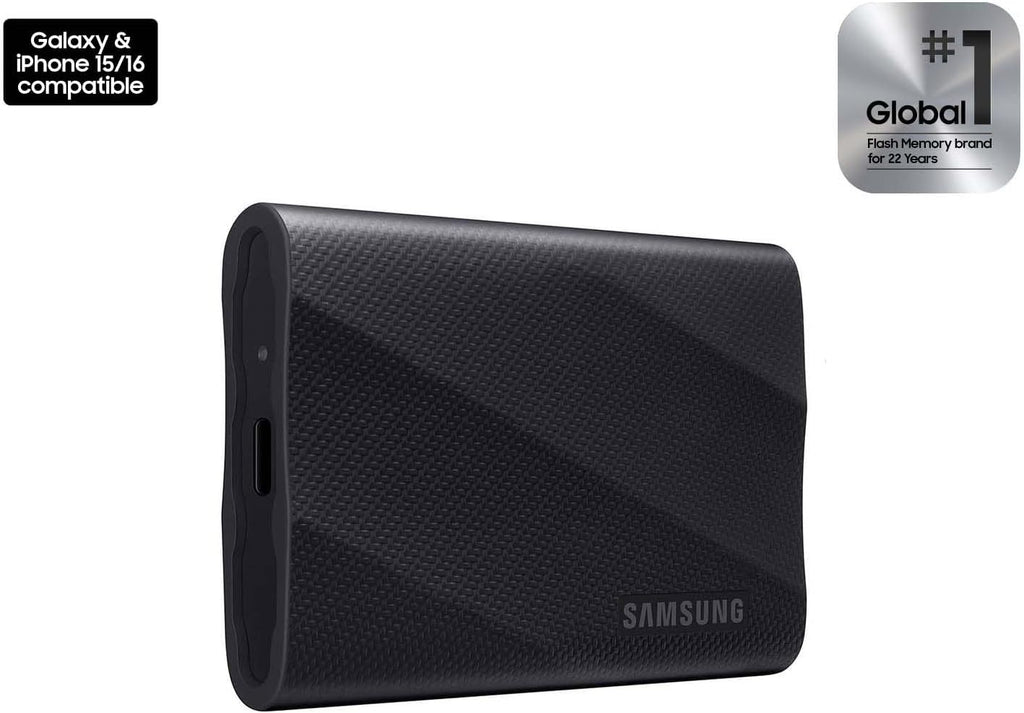 Samsung T9 Portable SSD 1TB, USB 3.2 Gen 2x2 External SSD, Up to 2,000 MB/s