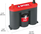 OPTIMA® Batteries High Performance 6V REDTOP® Sealed AGM 6V Battery