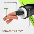 30 Amp 30 Feet RV Lockable Power Extension Cord