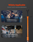 VEVOR Underhoist Support Stand, 3/4 Ton, Adjustable 38.4-75.4 inch, Auto