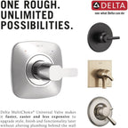 Delta Faucet R10000-UNWSHF MultiChoice Universal Shower Valve Body for Shower Faucet Trim Kits (with Screwdriver Stops)