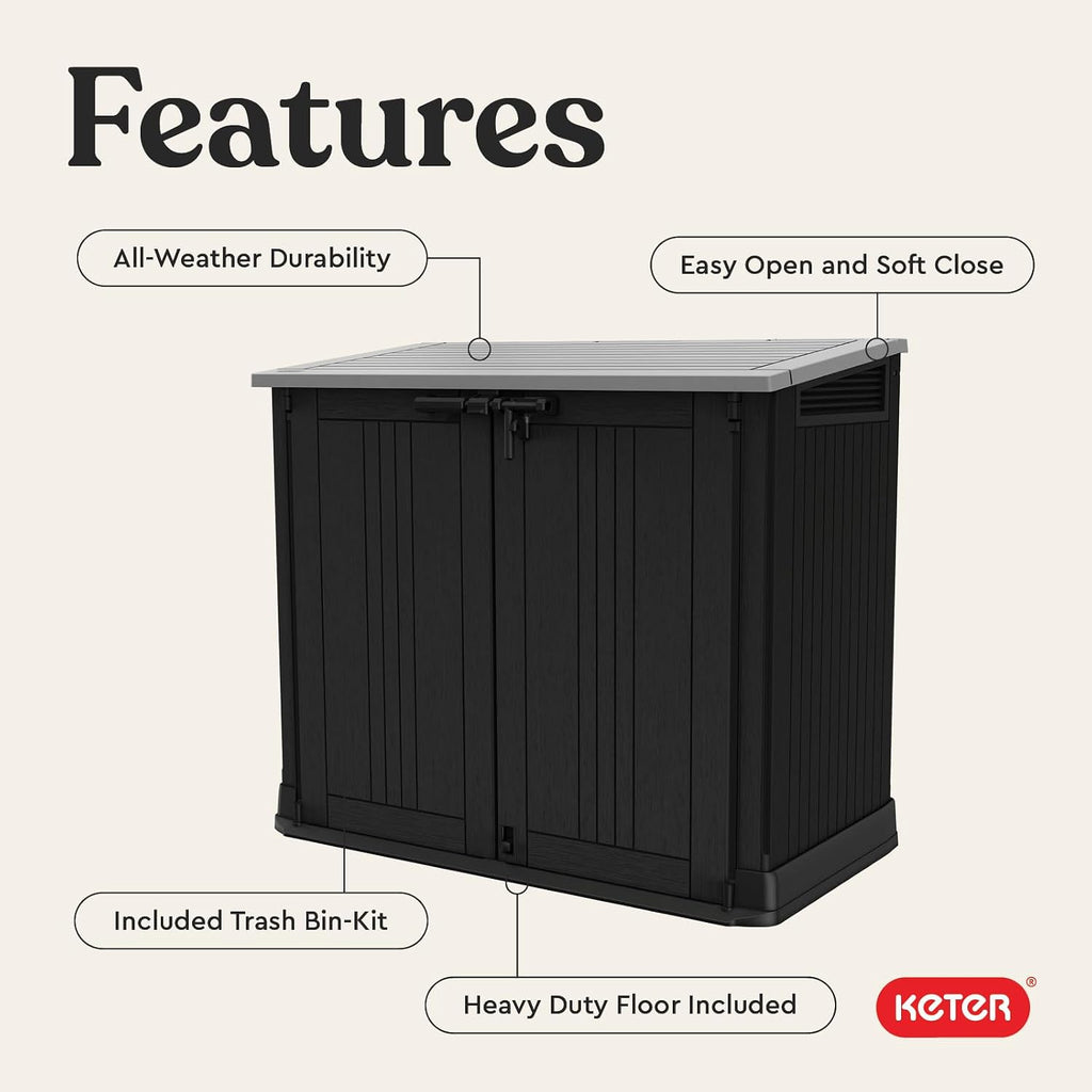 Keter Store-It-Out Prime Horizontal Storage Shed