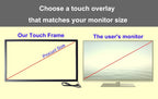 Chengying 58 inch 10 Point Multi-Touch Infrared Touch Frame, ir Touch Panel, Infrared Touch Screen Overlay