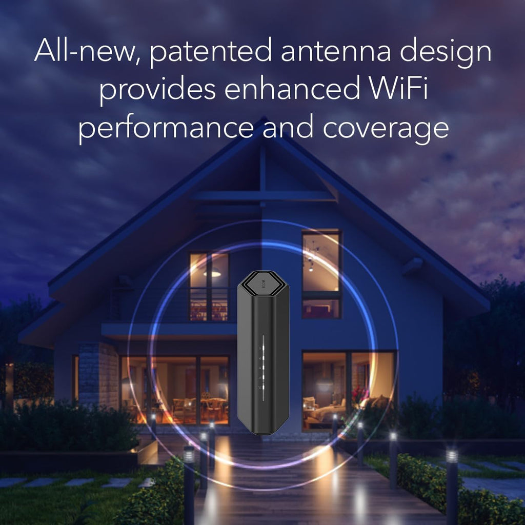 NETGEAR Nighthawk WiFi 7 Router RS90, Up to 2,000 sq ft, 3.6 Gbps