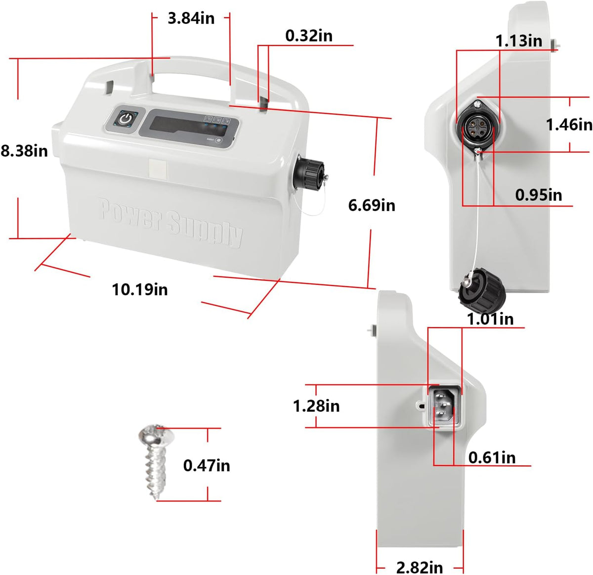 For Dolphin Pool Cleaner Power Supply 180W Replacement for 9995672-US-ASSY –Works with Nautilus CC Plus, DX3, Neptune, Quest – Includes Power Cord