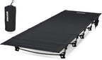 MARCHWAY Ultralight Folding Camping Cot Bed, Portable, Supports 275 lbs