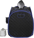 Portable Steam Sauna, Full Body Home Sauna Spa, Pop-up Design, 120V
