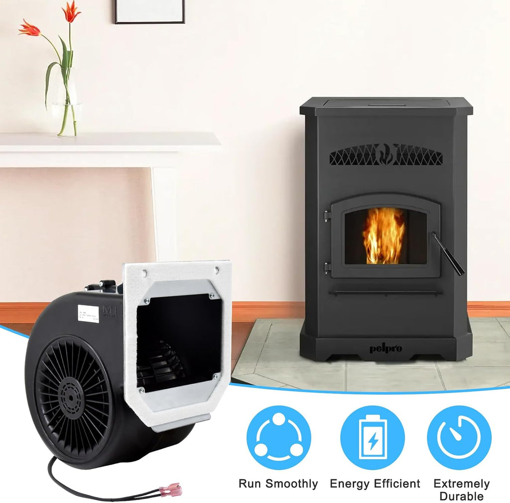 Replacement Convection Blower KS-5020-1052 for PelPro PP130 PP70 PP130-B PP130B PPC90 TSC90 PP150 Pellet Stoves