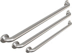 Prestige Commercial Grab Bar Bundle 3-Pack 1.5in Dia 18/36/42in ADA