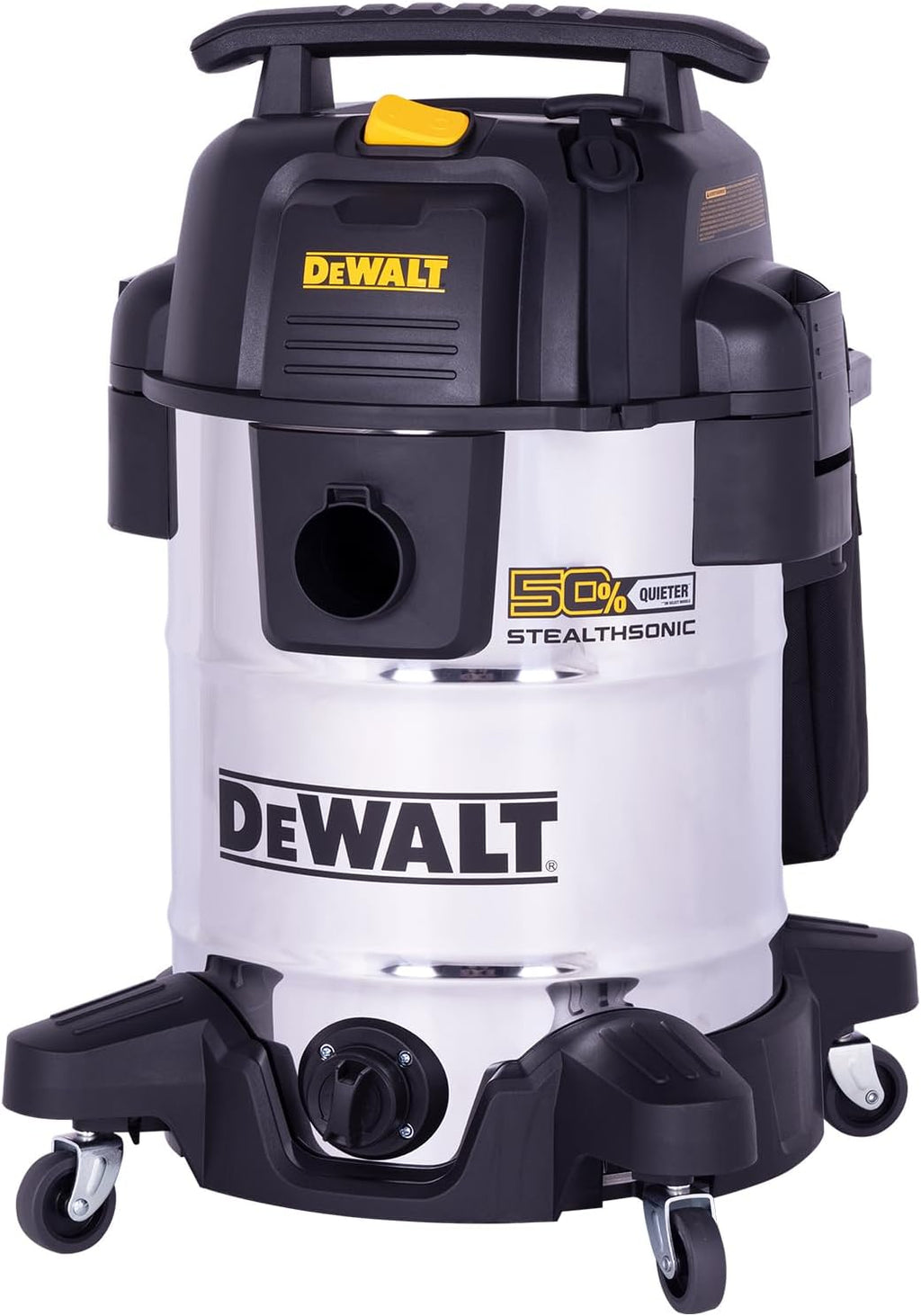 DEWALT 10 Gallon STEALTHSONIC Shop Vacuum Wet and Dry 5 Peak HP DXV10S-QT