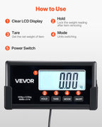 VEVOR Livestock Scale 660 lbs, Large Animal Scale for Dogs, Pigs, Goats