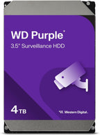 Western Digital 4TB WD Purple Surveillance Internal Hard Drive HDD - 5400 RPM, SATA 6 Gb/s, 64 MB Cache, 3.5" - WD40PURZ