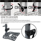 Aluminum Tree Hunting Saddle Platform Tree Saddle Hunting System
